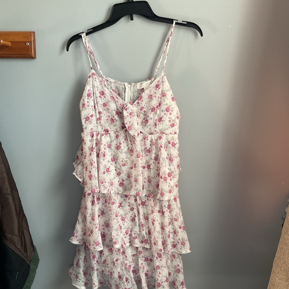 Altar'd State Pink Floral Dress